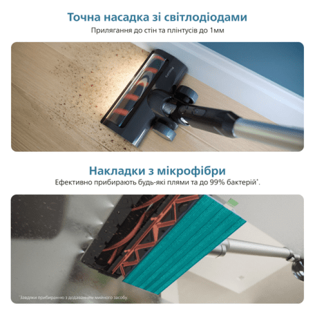 Вертикальний + ручний пилосос (2в1) Philips 3000 Series XC3133/01  Фото №6