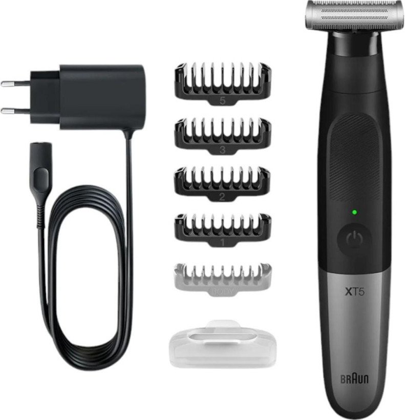 Триммер для бороды и усов/ Триммер для тела (бодигрумер) Braun Series X XT5100