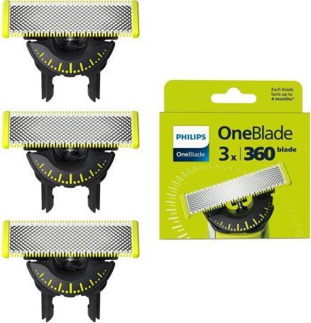 Змінні леза Philips Змінне плаваюче лезо OneBlade 360 QP430/60