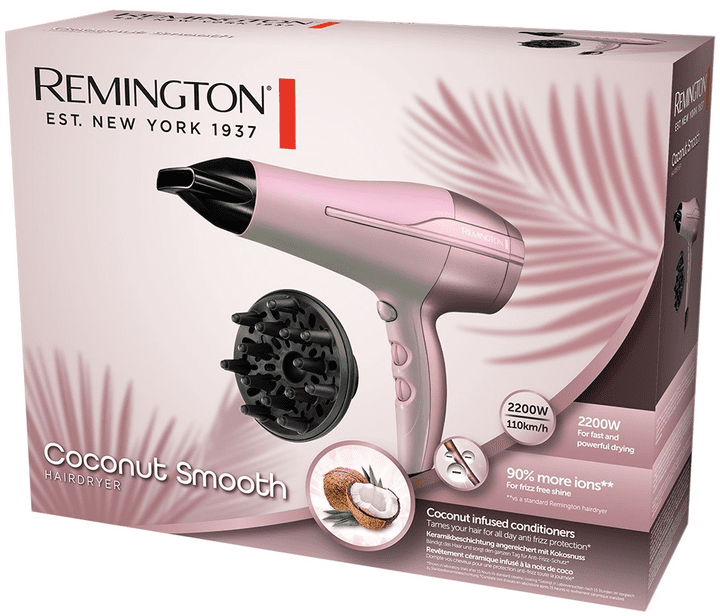 Фен Remington Coconut Smooth D5901  Фото №1