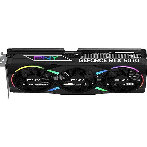 Відеокарта PNY GeForce RTX 5070 ARGB EPIC-X RGB Overclocked Triple Fan (VCG507012TFXXPB1-O)  Фото №5