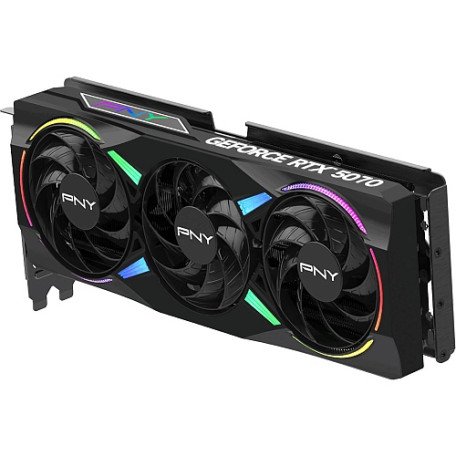 Відеокарта PNY GeForce RTX 5070 ARGB EPIC-X RGB Overclocked Triple Fan (VCG507012TFXXPB1-O)  Фото №2