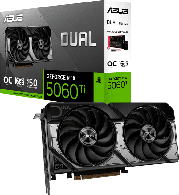 Відеокарта ASUS DUAL-RTX5060TI-O16G  Фото №6