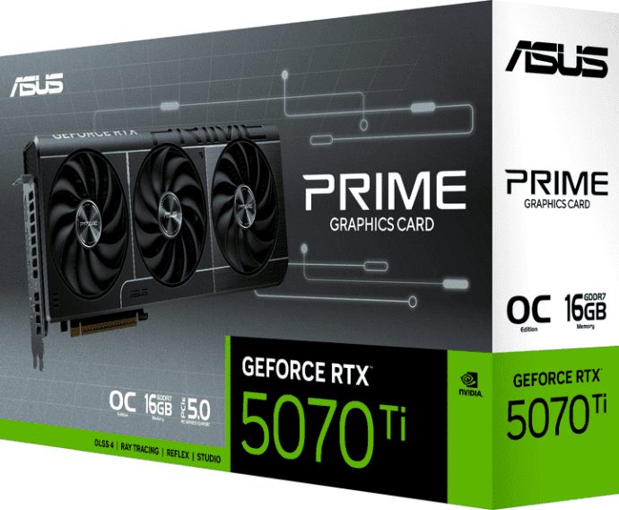Видеокарта ASUS PRIME-RTX5070TI-O16G (90YV0MF0-M0NA00)  Фото №16