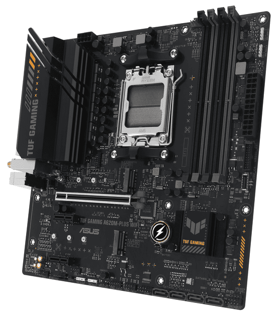 Материнська плата ASUS TUF GAMING A620M-PLUS WIFI  Фото №1