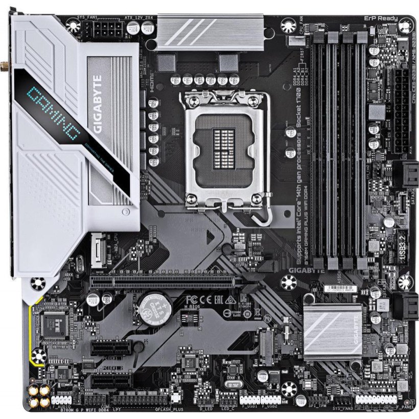 Материнська плата GIGABYTE B760M GAMING PLUS WIFI DDR4