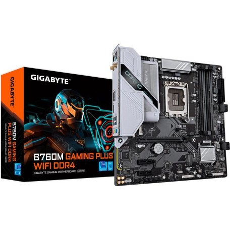 Материнська плата GIGABYTE B760M GAMING PLUS WIFI DDR4  Фото №2