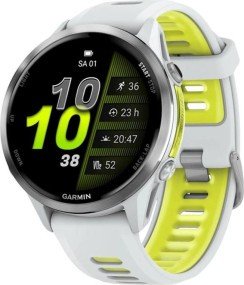 Смарт-часы Garmin Forerunner 970 Titanium w. Whitestone Case и Whitestone/T. Amp Yellow Band (010-02969-01/11)