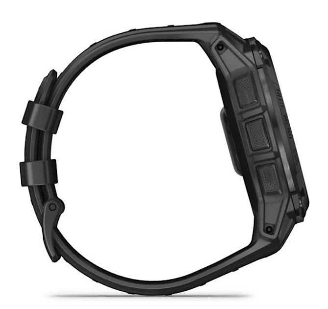 Смарт-годинник Garmin Instinct 3 50mm AMOLED Tactical Edition Black with Black Band (010-03020-50)  Фото №2
