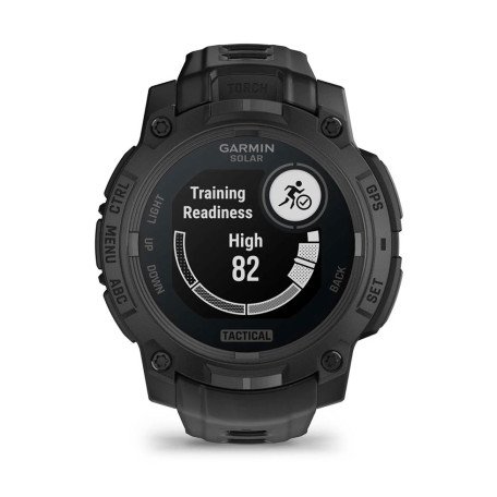 Смарт-годинник Garmin Instinct 3 50mm Solar Tactical Edition Black with Black Band (010-02935-50)  Фото №4