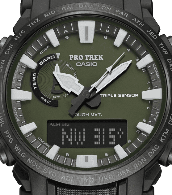Чоловічий годинник Casio Pro-trek PRW-61Y-3ER  Фото №0