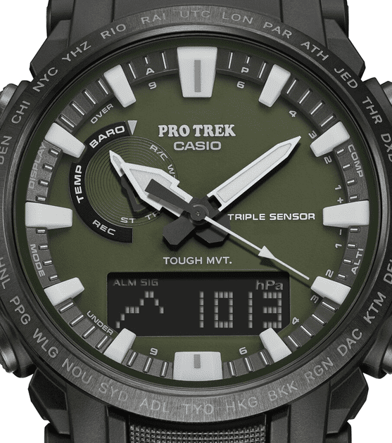 Чоловічий годинник Casio Pro-trek PRW-61Y-3ER  Фото №1