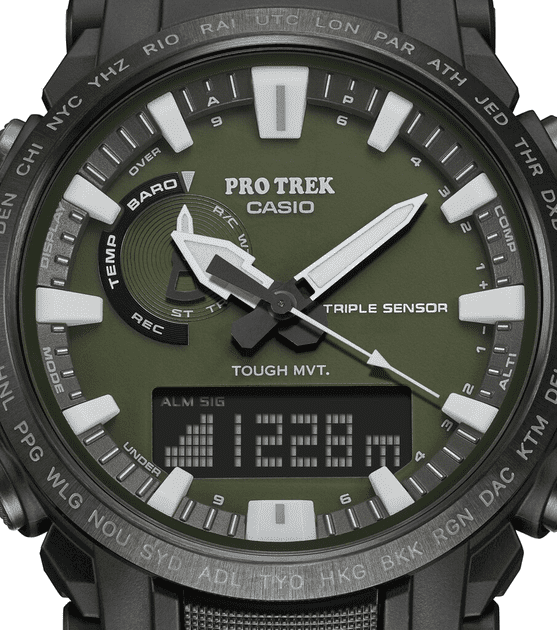 Чоловічий годинник Casio Pro-trek PRW-61Y-3ER  Фото №2