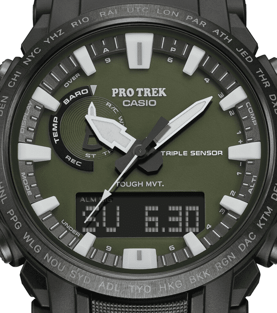 Чоловічий годинник Casio Pro-trek PRW-61Y-3ER  Фото №4