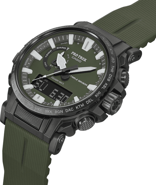 Чоловічий годинник Casio Pro-trek PRW-61Y-3ER  Фото №6