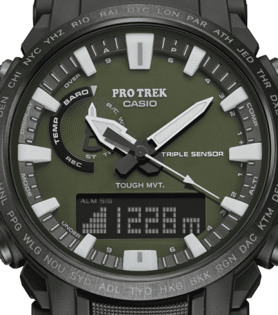 Чоловічий годинник Casio Pro-trek PRW-61Y-3ER  Фото №2