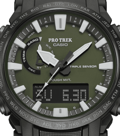 Чоловічий годинник Casio Pro-trek PRW-61Y-3ER  Фото №4