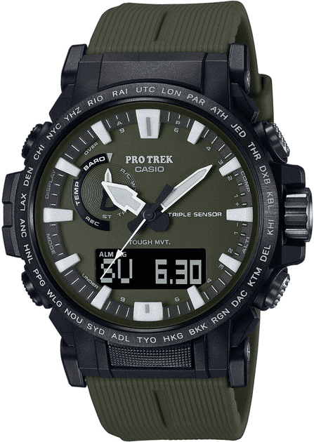 Мужские часы Casio Pro-trek PRW-61Y-3ER
