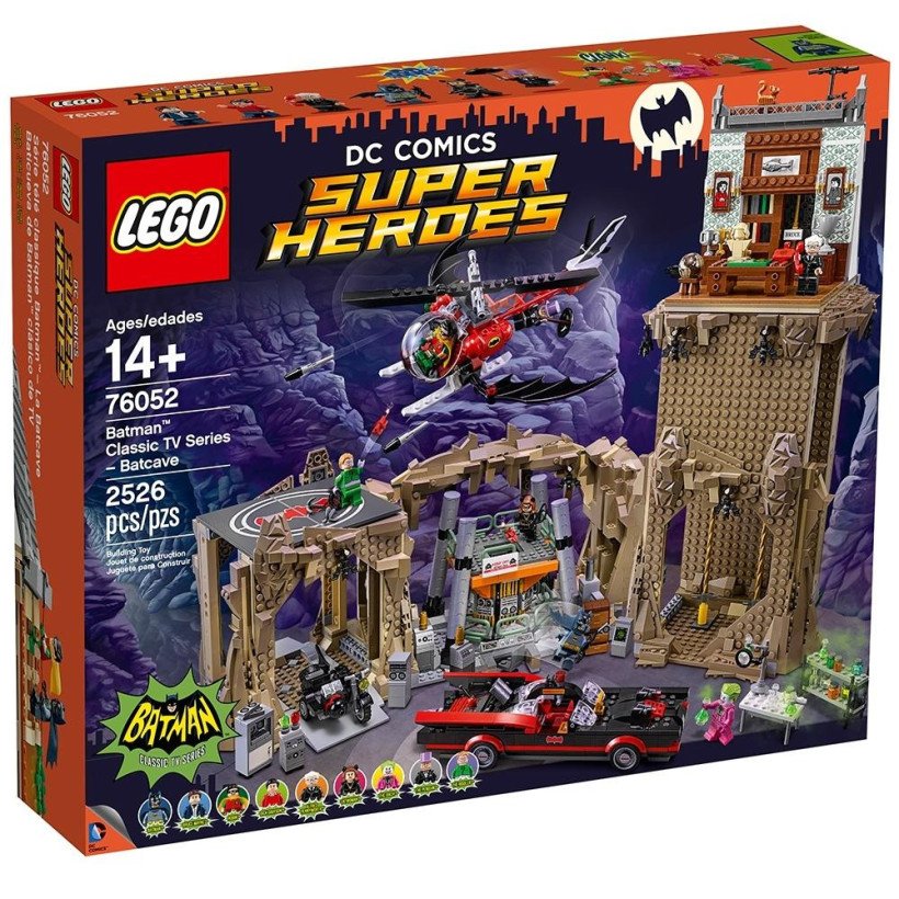 Блочный конструктор LEGO Super Heroes Логово Бэтмена (76052)  Фото №0
