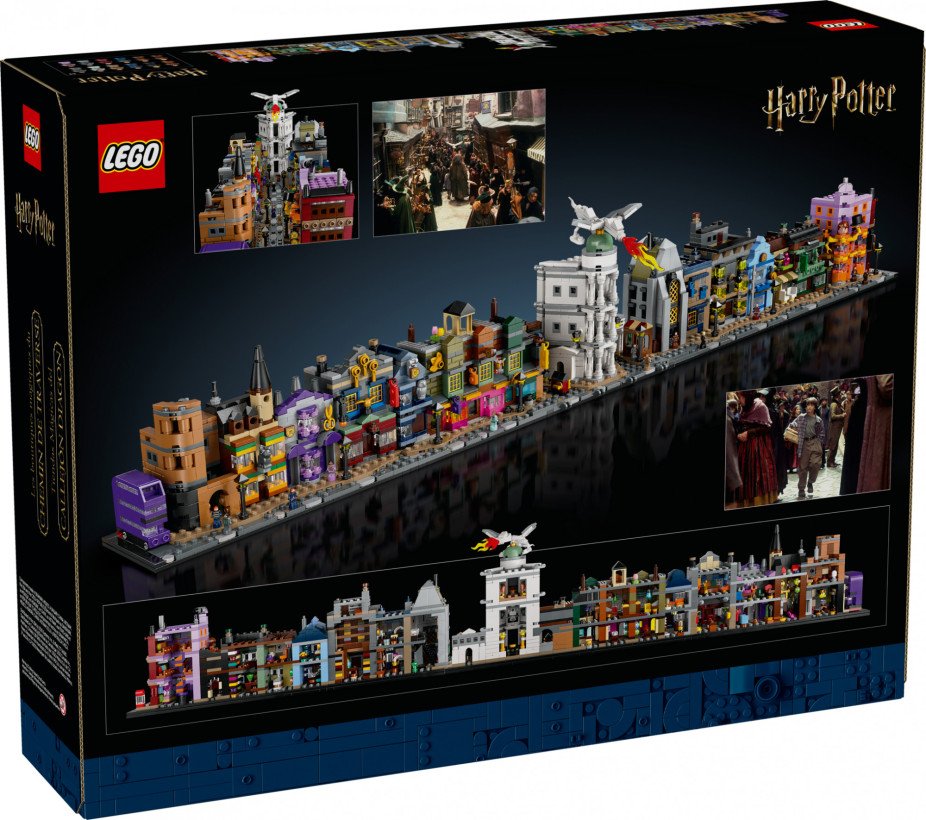 Блочный конструктор LEGO Harry Potter Аллея Диагон Колдовские лавки (76444)  Фото №0