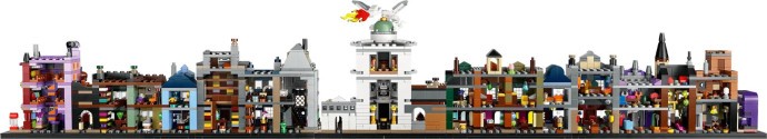 Блоковий конструктор LEGO Harry Potter Алея Діаґон Чаклунські крамниці (76444)  Фото №2
