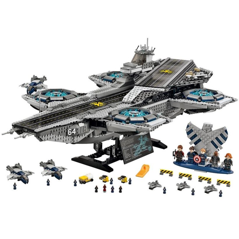 Блочный конструктор LEGO Авианосец Мстителей (76042)