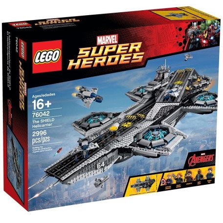 Блочный конструктор LEGO Авианосец Мстителей (76042)  Фото №0