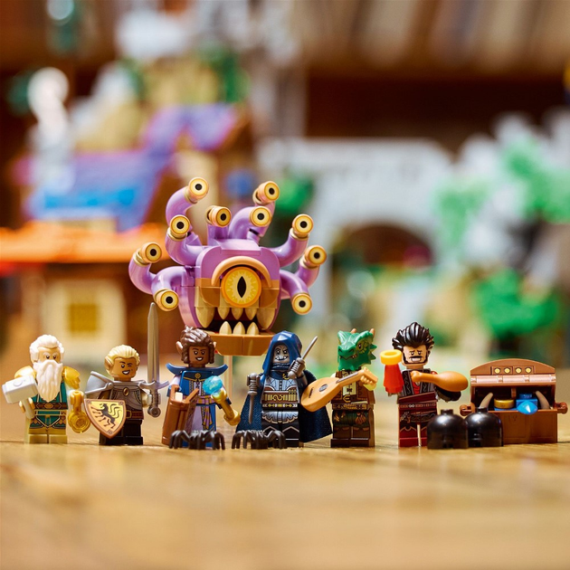Блочный конструктор LEGO Ideas Подземелья и драконы: Сказка Красного Дракона (21348)  Фото №6