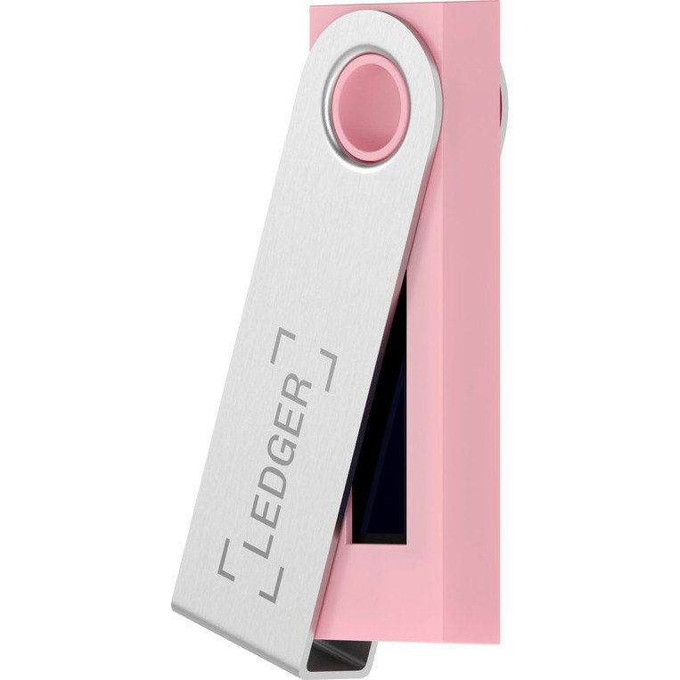 Апаратний криптогаманець Ledger Nano S Plus Pink