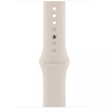 Смарт-годинник Apple Watch Series 8 GPS 45mm Starlight Aluminum Case with Starlight Sport Band (MNP23, MNUQ3) (USA)  Фото №1