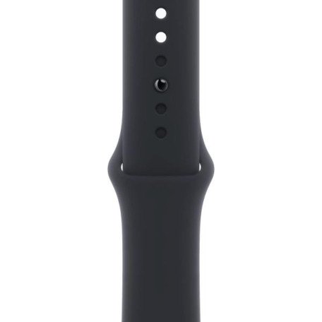 Смарт-годинник Apple Watch Series 9 GPS + Cellular 45mm Midnight Aluminum Case w. Midnight Sport Band - S/M (MRMC3) (USA)  Фото №1