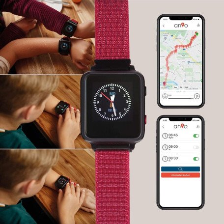 Дитячий розумний годинник Smart Watch Anio 5 Blue  Фото №2