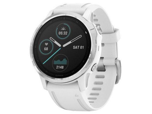 Смарт-годинник Garmin Fenix 6S Silver/White (010-02159-00) (Refurbished)  Фото №0