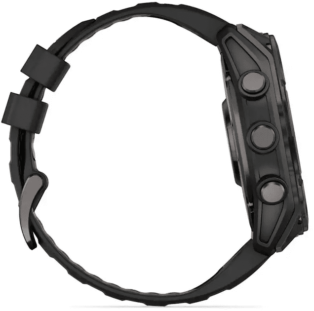 Смарт-годинник Garmin Fenix 8 51mm AMOLED Slate Gray with Black Silicone Band (010-02905-00)  Фото №9