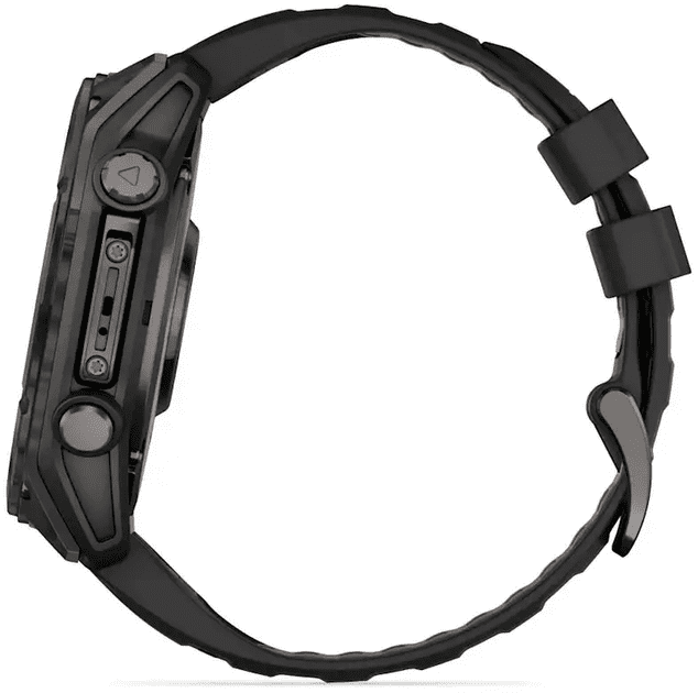 Смарт-годинник Garmin Fenix 8 51mm AMOLED Sapphire Carbon Gray DLC Titanium w. Black/Pebble Gray S. Band (010-02905-20/21)  Фото №8
