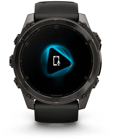 Смарт-годинник Garmin Fenix 8 51mm AMOLED Sapphire Carbon Gray DLC Titanium w. Black/Pebble Gray S. Band (010-02905-20/21)  Фото №3