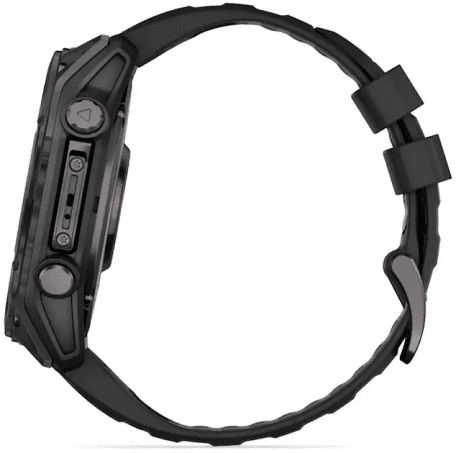 Смарт-годинник Garmin Fenix 8 51mm AMOLED Sapphire Carbon Gray DLC Titanium w. Black/Pebble Gray S. Band (010-02905-20/21)  Фото №8