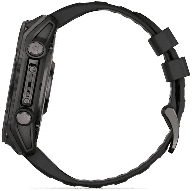 Смарт-годинник Garmin Fenix 8 51mm AMOLED Sapphire Carbon Gray DLC Titanium w. Black/Pebble Gray S. Band (010-02905-20/21)  Фото №8