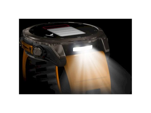 Смарт-годинник Garmin Fenix 8 51mm AMOLED Sapphire Titanium w. Spark Orange/Graphite Silicone Band (010-02905-10/11/53)  Фото №12