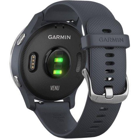 Спортивные часы Garmin Venu Rose Gold Stainless Steel Bezel w. Light Sand and Silicone B. (010-02173-23/22/21) (Refurbished)  Фото №8