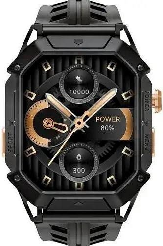 Смарт-годинник Haylou Iron N1 LS24 Black  Фото №0