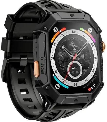 Смарт-годинник Haylou Iron N1 LS24 Black  Фото №2