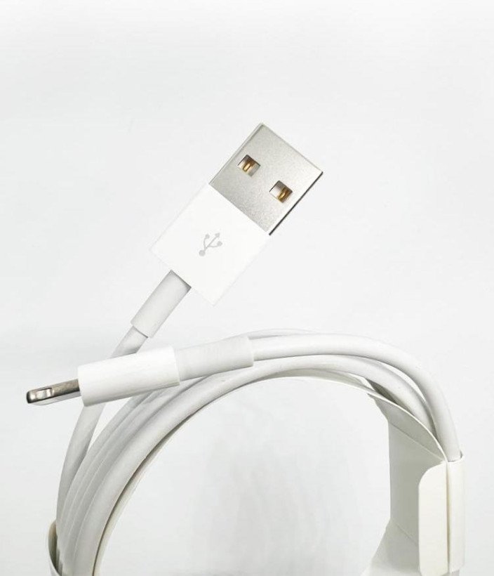Кабель Lightning Apple Lightning to USB Cable 1m (MD818)  Фото №0