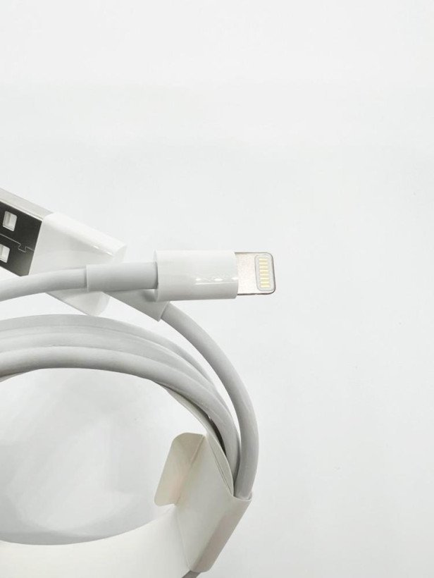Кабель Lightning Apple Lightning to USB Cable 1m (MD818)  Фото №1