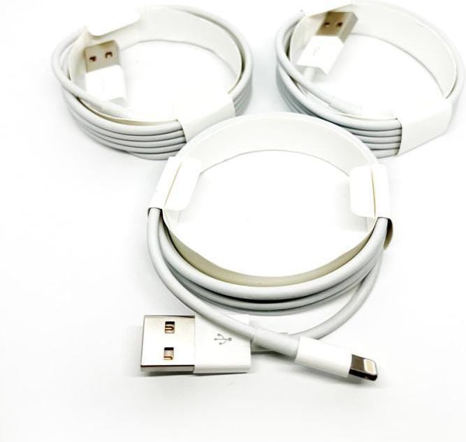 Кабель Lightning Apple Lightning to USB Cable 1m (MD818)  Фото №4