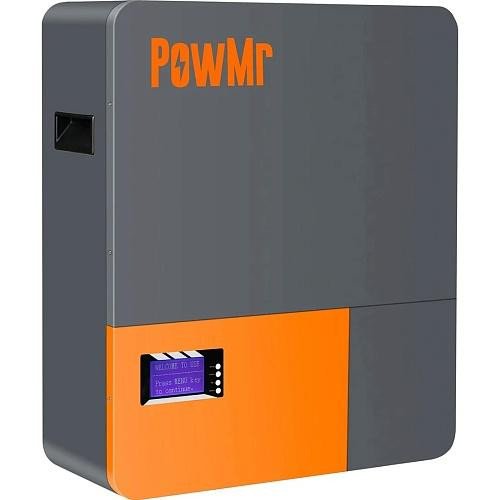 Зовнішня батарея для ДБЖ/інвертора PowMr 100AH 51.2V Lithium Battery (POW-LIO48100-16S)  Фото №0
