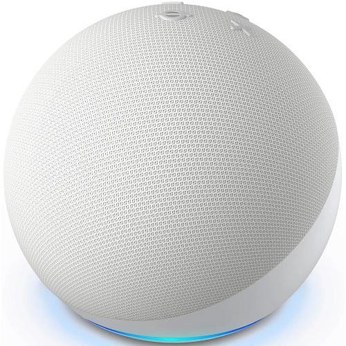 Smart колонка Amazon Echo Dot (5th Generation) Glacier White  Фото №0