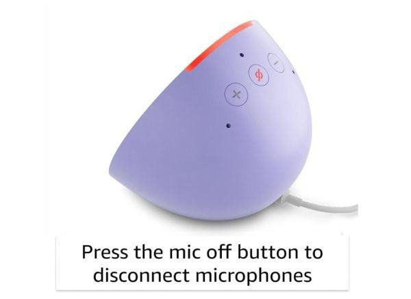 Акустичні колонки Amazon Echo Pop Purple  Фото №4