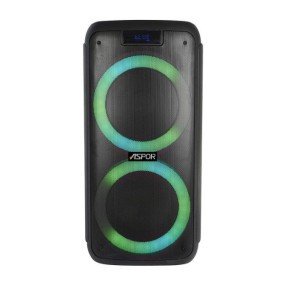 Акустическая портативная колонка ASPOR A668 (with microphone) Black