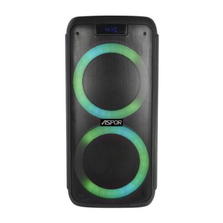 Акустична портативна колонка ASPOR A668 (with microphone) Black